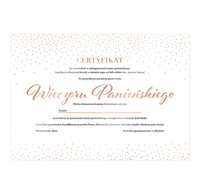 certyfikat bride to be rosegold | 128855