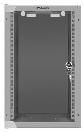 9U Szafa RACK wisząca 10" szary Lanberg zdjęcie 1