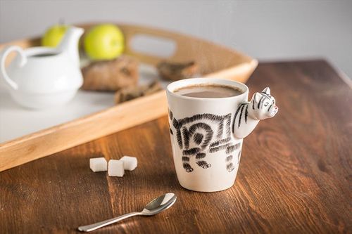 Kubek 3D Kot na Arena.pl