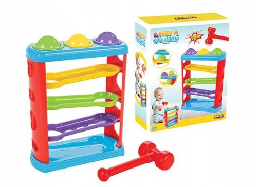 Zjeżdżalnia dla piłeczek z młoteczkiem Artyk 033513 +12m na Arena.pl