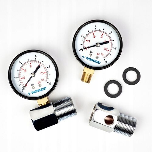 Filtr wody na cały dom 1 cal 3 stopniowy do domu + 3x filtr 2x manometr na Arena.pl