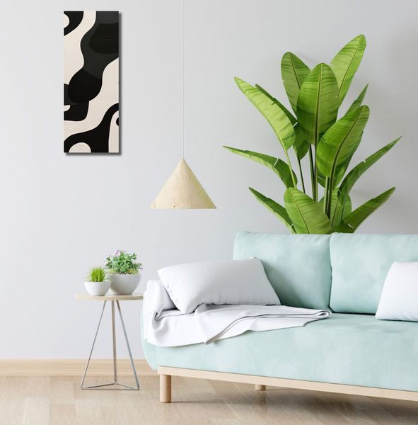 Obraz 20x60cm Kontrastowa Harmonia zdjęcie 2