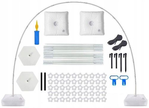 ŁUK WIELKI STELAŻ DO BALONÓW GIRLAND BRAMA WESELE ŚCIANKA EVENT ŚLUB SESJA na Arena.pl