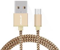 KX6293 Ładowarka kabel micro USB złota