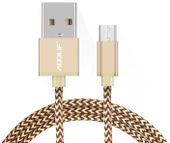 KX6293 Ładowarka kabel micro USB złota