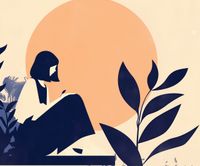 Plakat 60x50cm Kontemplacja