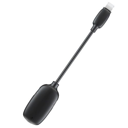 Adapter Audio Baseus L51 Lightning do Mini Jack 3.5mm i Lightning (czerwony) na Arena.pl