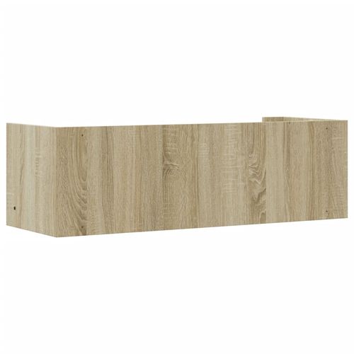Półka ścienna, dąb sonoma, 100x35x30,5 cm na Arena.pl