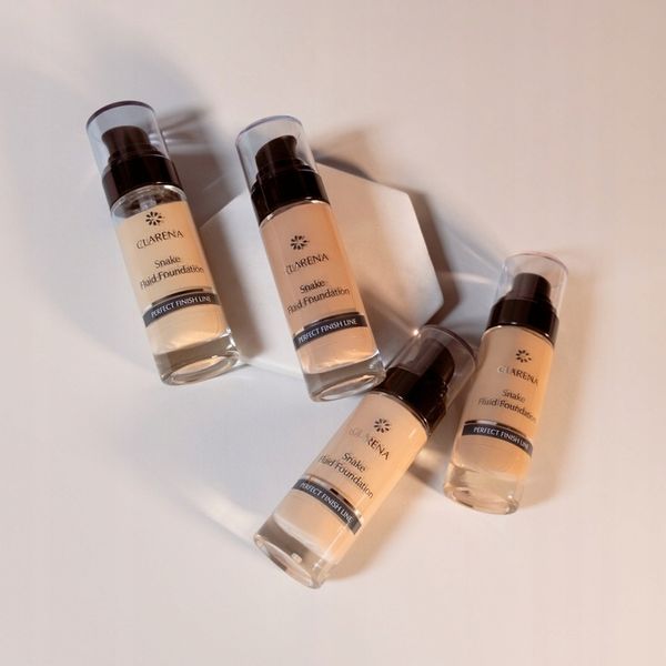 Clarena PODKŁAD DO TWARZY KRYJĄCY Golden Tan 30ml Fluid Foundation Kremowy zdjęcie 3