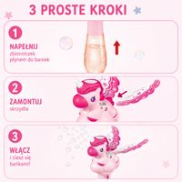 DLA DZIECI PISTOLET DO BAŃEK MYDLANYCH