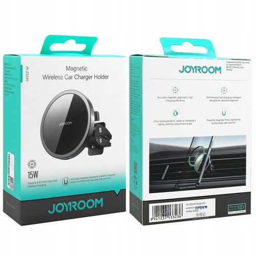 Uchwyt Samochodowy Ładujący z MagSafe 15W Kratka Nawiewu do iPhone 14/15/16 na Arena.pl