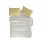 NAF NAF Housse De Couette 100% Percale Coton Organic Sari Ecume 140x200 Cm