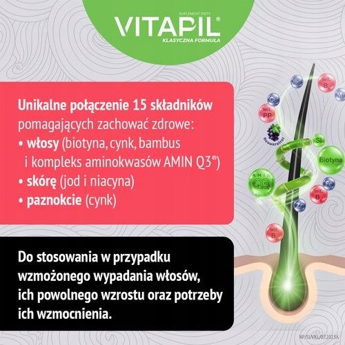 Vitapil, kapsułki, 60 szt. zdjęcie 2