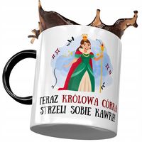 Kubek Czarny Dla Córki Na Dzień Dziecka Prezent Z Nadrukiem Ze Zdjęciem