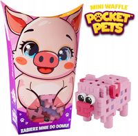 Marioinex Mini Waffle POCKET PETS - zestaw ŚWINKA