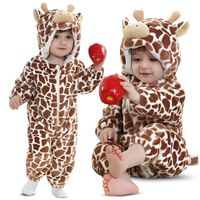 ONESIE KIGURUMI CIEPŁA PIŻAMA KOMBINEZON NIEMOWLE DZIECI PAJACYK MIĘKKI 80