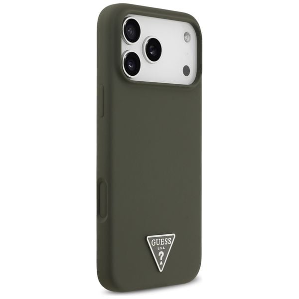 etui guess silicone triangle logo        magsafe do iphone 17 pro max zdjęcie 4