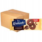 Krakuski Kakaowe Herbatniki 163 g x 24 sztuk