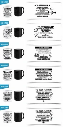 KUBEK magiczny TO JEST MARCIN BĄDŹ JAK TWOJE IMIĘ na Arena.pl