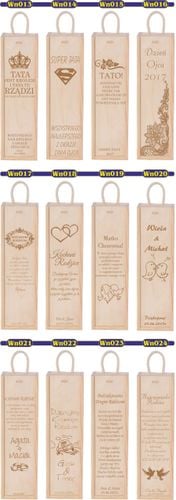 SKRZYNKA NA WINO prezent na urodziny 20 30 40 50 na Arena.pl