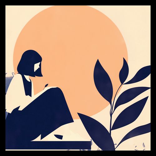 Plakat 40x40cm Kontemplacja na Arena.pl