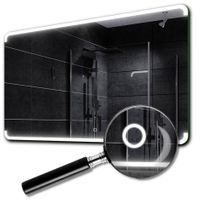 Lustro LED z Włącznikiem Dotykowym 90x70 Assen