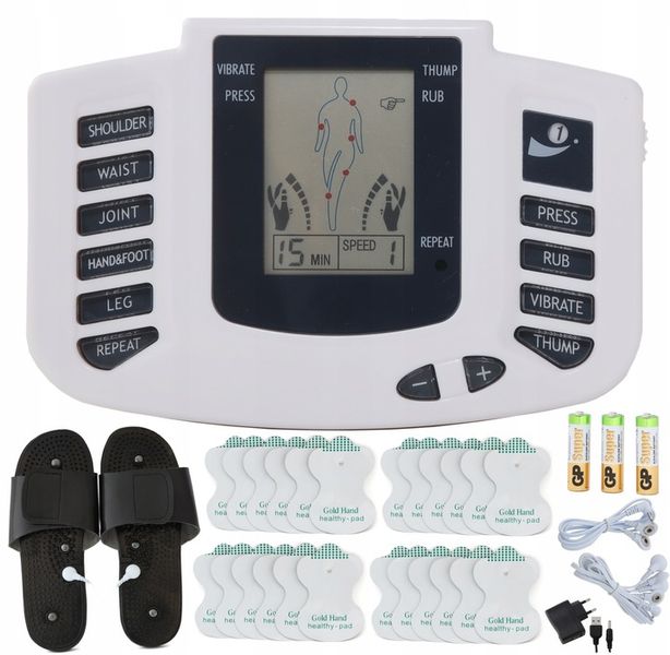 16x ELEKTRODY ŻELOWE ELEKTROSTYMULATOR TENS EMS zdjęcie 5