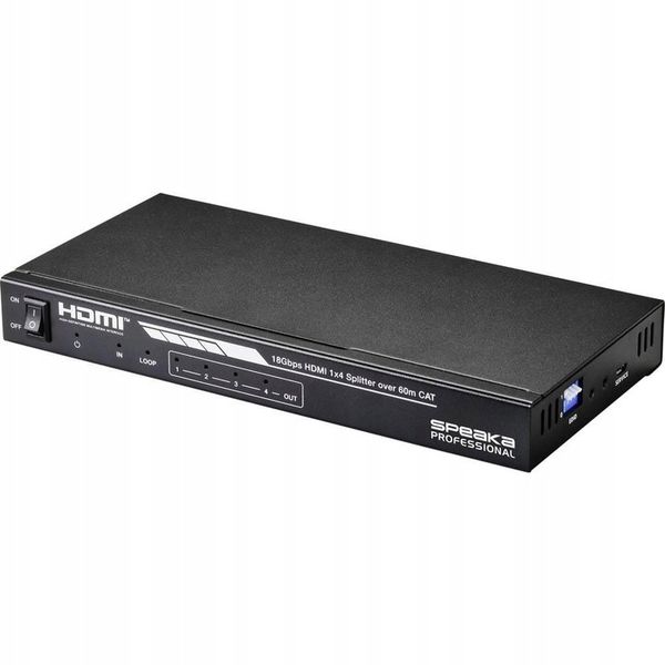 Ekstender HDMI SpeaKa Professional RJ45 50 m zdjęcie 3