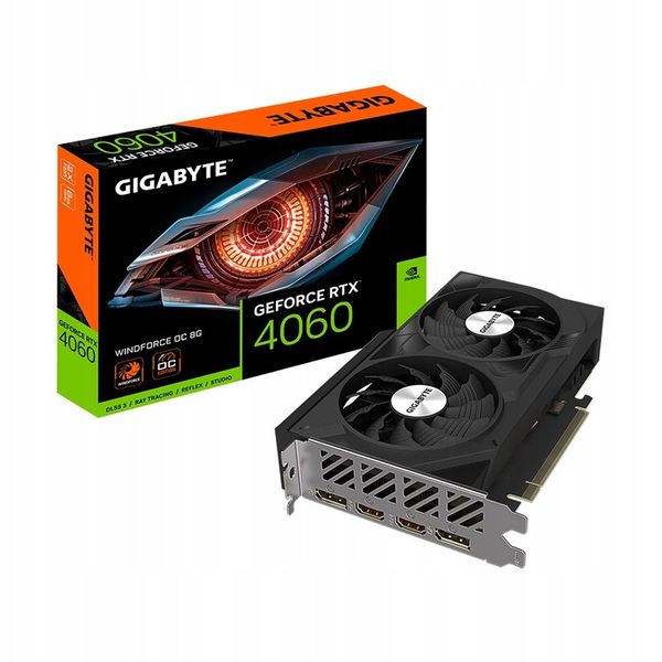 Karta graficzna Gigabyte RTX 4060 8 GB zdjęcie 1