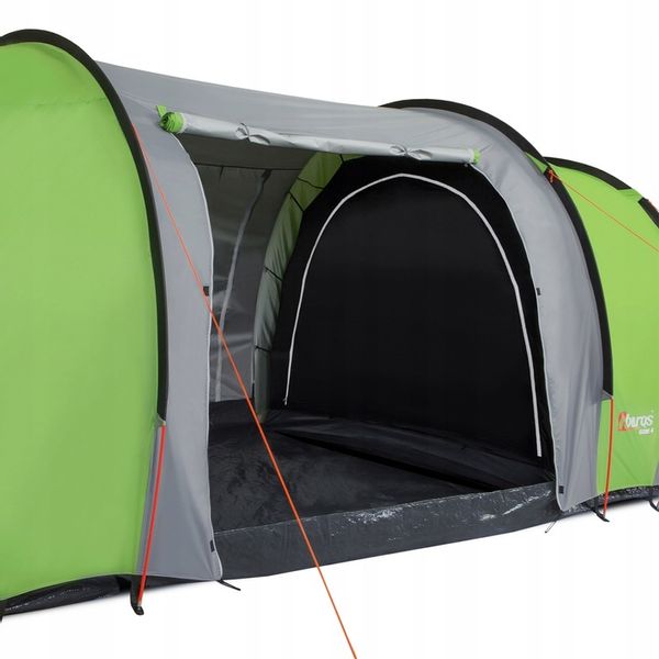 Namiot 4 osobowy 2 sypialnie Przedsionek TROPIK turystyczny kempingowy zdjęcie 2