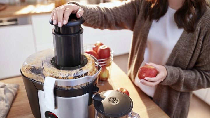 Sokowirówka Bosch MES4000 1000W Wyciskarka 1,5l Otwór wlotowy XXL DripStop zdjęcie 7