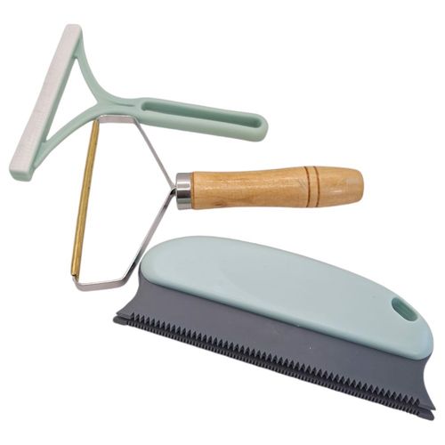 Szczotka ściągaczka do usuwania sierści zestaw na Arena.pl