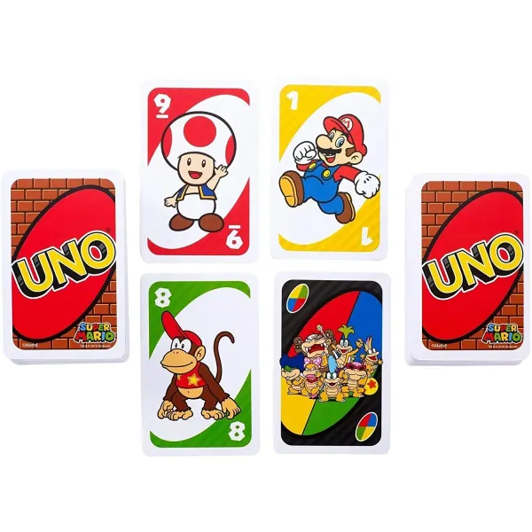Gra planszowa Uno Super Mario Mattel zdjęcie 4