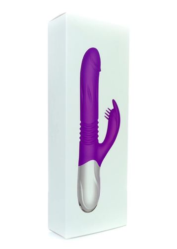 Wibrator-Silicone Vibrator Usb 10 Function + Expander And Thrusting Functio na Arena.pl