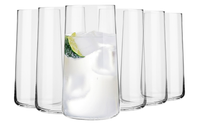 SZKLANKI WYSOKIE DO DRINKÓW NAPOJÓW SOKU KROSNO AVANT-GARDE 550 ML X 6 SZT
