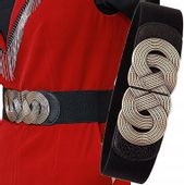 Pasek Retro Szeroki Damski Do Sukienki Elastyczny