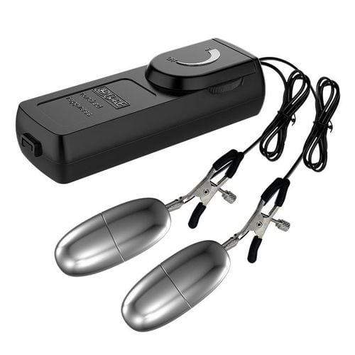 Wibrujący Stymulator Sutków Nipple Clamps na Arena.pl