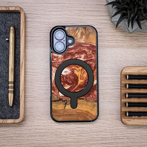 Etui Bewood Unique do iPhone 16 - Planets - Mars z MagSafe na Arena.pl
