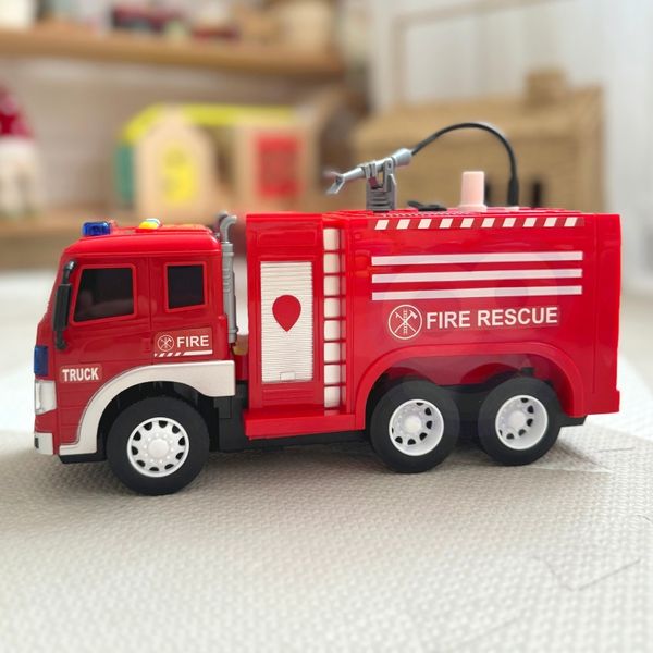 WOOPIE Zdalnie Sterowane Auto Wóz Strażacki RC Funkcja Pryskania Wodą zdjęcie 12