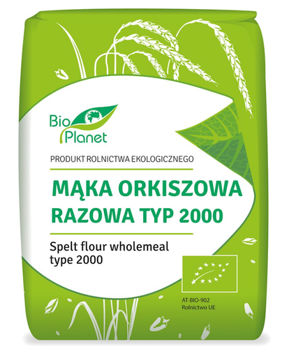 Bio Planet Mąka Orkiszowa Razowa Typ 2000 BIO 1 kg na Arena.pl