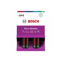 BATERIA BOSCH 4SZT AAA ULTRA ALKALINE LR03UA4B/00