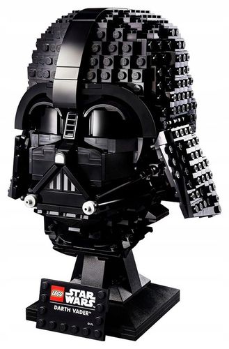 LEGO STAR WARS Darth Vader 75304 Hełm Kask Głowa Prezent dla Fana Star Wars na Arena.pl
