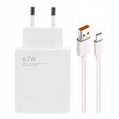 Ładowarka Xiaomi MDY-12-EH 67W 6.2A TURBO USB-C + kabel USBC ORYGINALNA