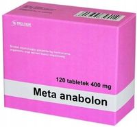 MOCNY BOOSTER TESTOSTERONU BIO AGE PHARMACY META ANABOLON 120TAB SIŁA MASA