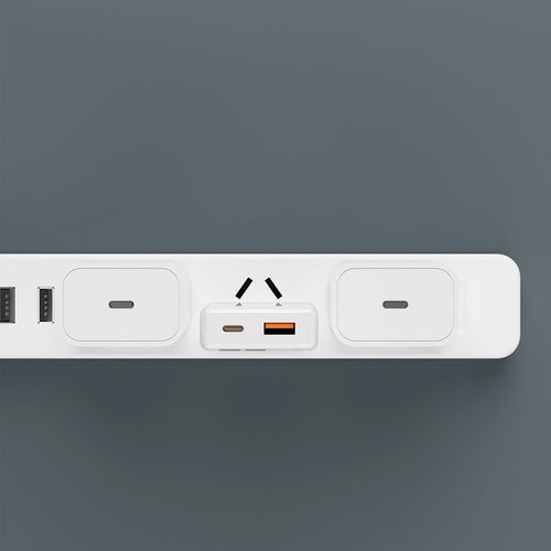 ładowarka sieciowa gan a30eul 30w usb-a usb-c - biała na Arena.pl