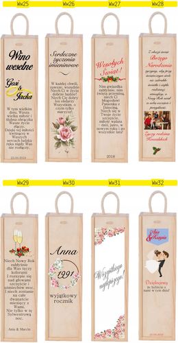 SKRZYNKA NA WINO prezent na wieczór panieński na Arena.pl