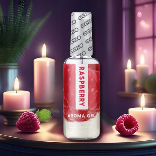 ŻEL DO SEKSU ORALNEGO DLA PAR jadalny malinowy 50 ml wodny SŁODKI na Arena.pl