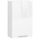 WISZĄCA SZAFKA KUCHENNA OLIWIA W 50cm BIAŁA-BIAŁA POŁYSK H720