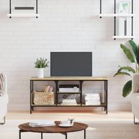 Szafka pod telewizor, dąb sonoma, 100x35x45 cm