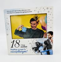 ramka na zdjęcia kolor 10 x 15 elegant pan na 18-te urodziny 3310-epn18